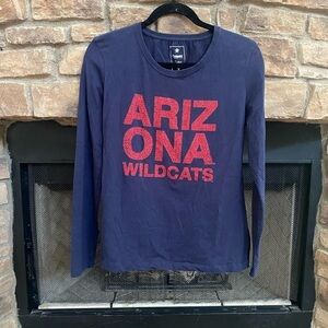 Campus Couture long sleeve University of Arizona bling shirt.  Size XL